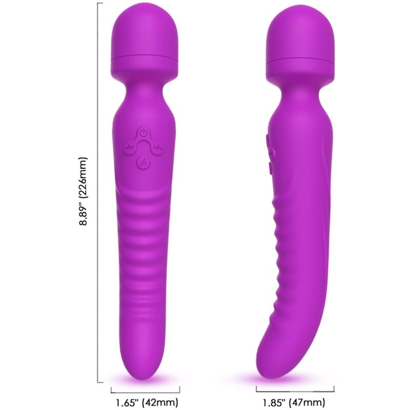 Alternative view of ARMONY - MISSION MASSAGER  VIBRATOR HEAT EFFECT PURPLE