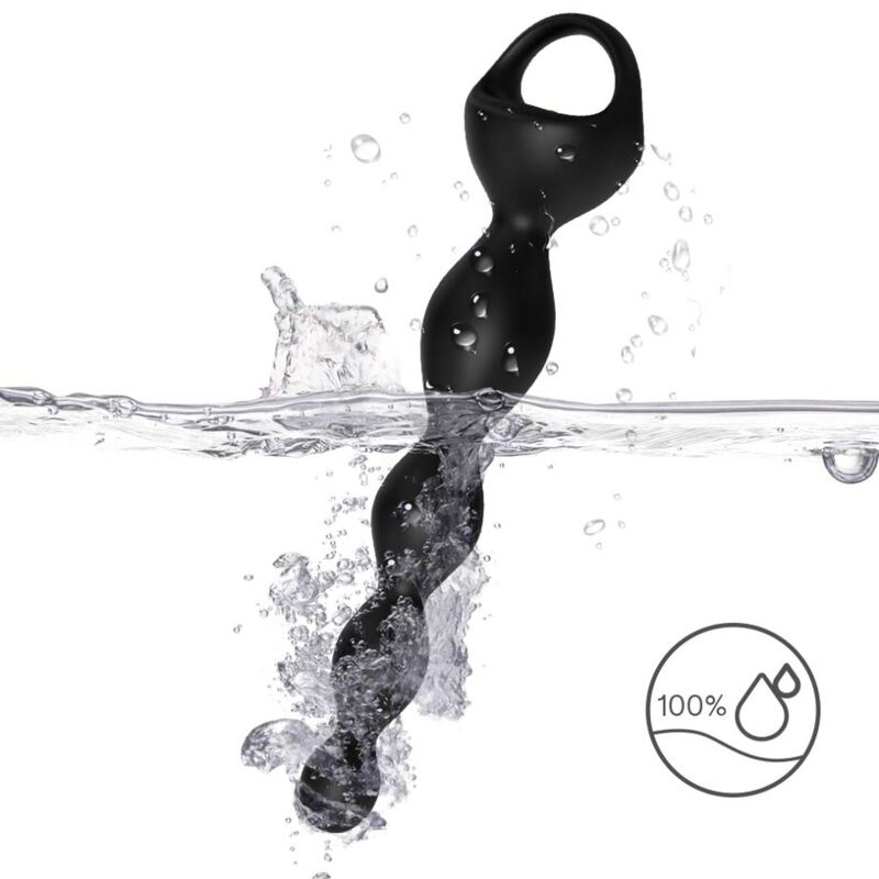 Alternative view of ARMONY - VIBRATOR FINGER ANAL PLUG BLACK