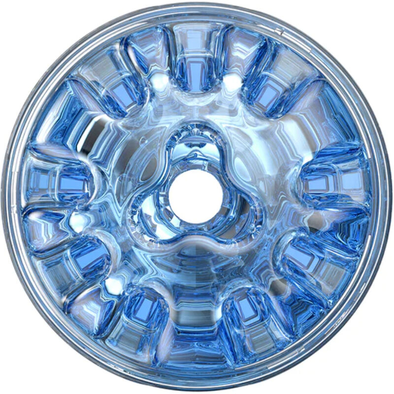 Alternative view of FLESHLIGHT - MASTURBATOR QUICKSHOT TURBO BLUE ICE