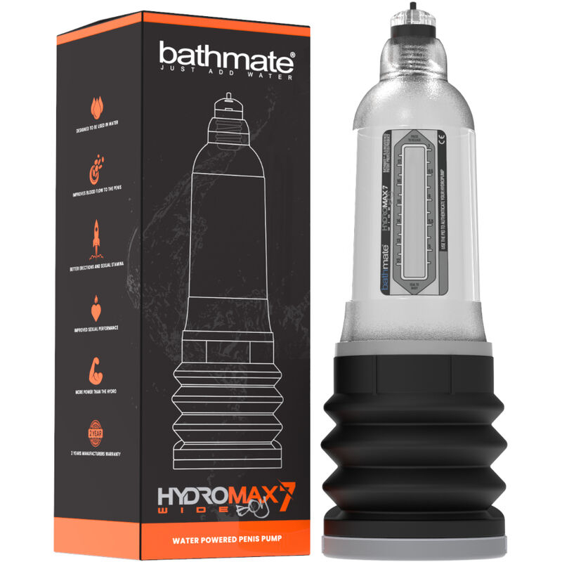 Alternative view of BATHMATE - HYDROMAX 7 WIDE BOY X30 TRANSPARENT