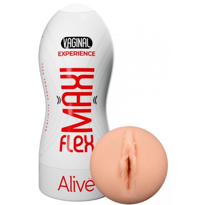 Alternative view of ALIVE - MAXI FLEX MALE MASTURBADOR VAGINAL SIZE L