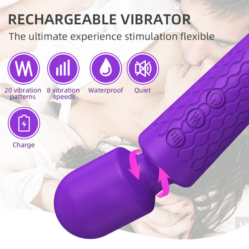 Alternative view of ARMONY - VIOLET MASSAGER  VIBRATOR