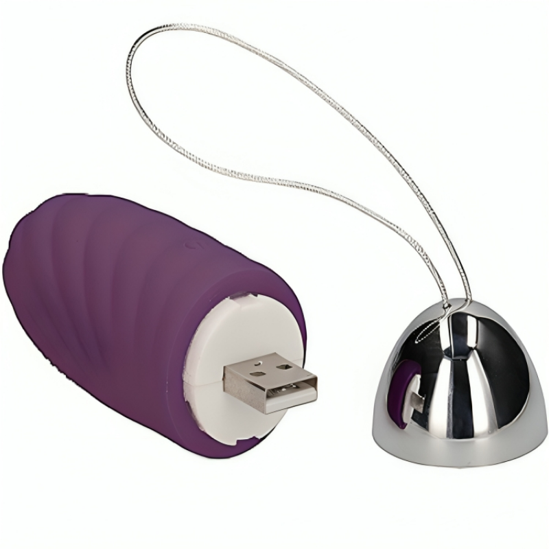 Alternative view of ARMONY - JIUUY GRANULAR VIBRATING EGG REMOTE CONTROL VIOLET