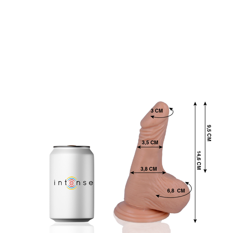 Alternative view of MR INTENSE - 1 REALISTIC COCK 14.6 CM -O- 3.5 CM
