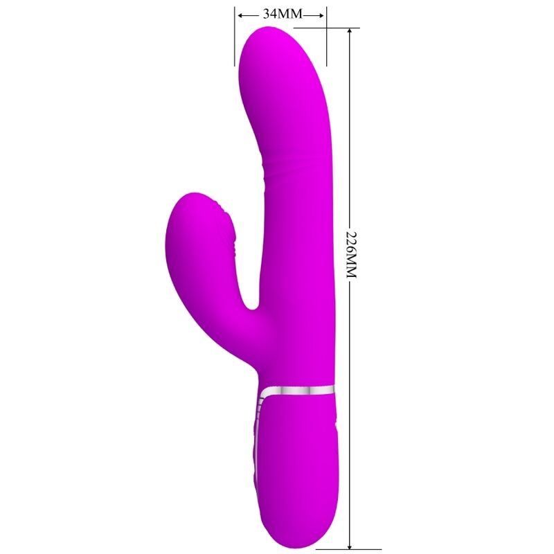 Alternative view of PRETTY LOVE - MULTIFUNCTION G-SPOT VIBRATOR FUCHSIA
