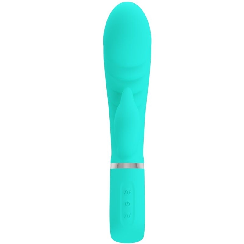Alternative view of PRETTY LOVE - PRESCOTT MULTIFUNCTION G-SPOT VIBRATOR AQUA GREEN