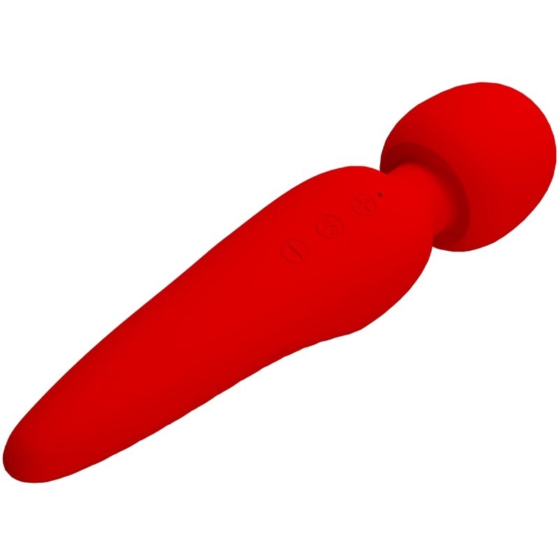 Alternative view of PRETTY LOVE - MEREDITH MASSAGER 12 VIBRATION MODES RED