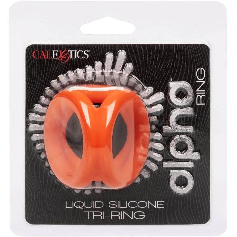 Alternative view of CALEXOTICS - ALPHA TRI-RING ORANGE