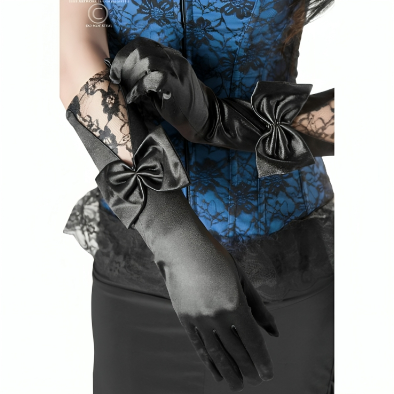 Alternative view of CHILIROSE - CR 3252 GLOVES BLACK