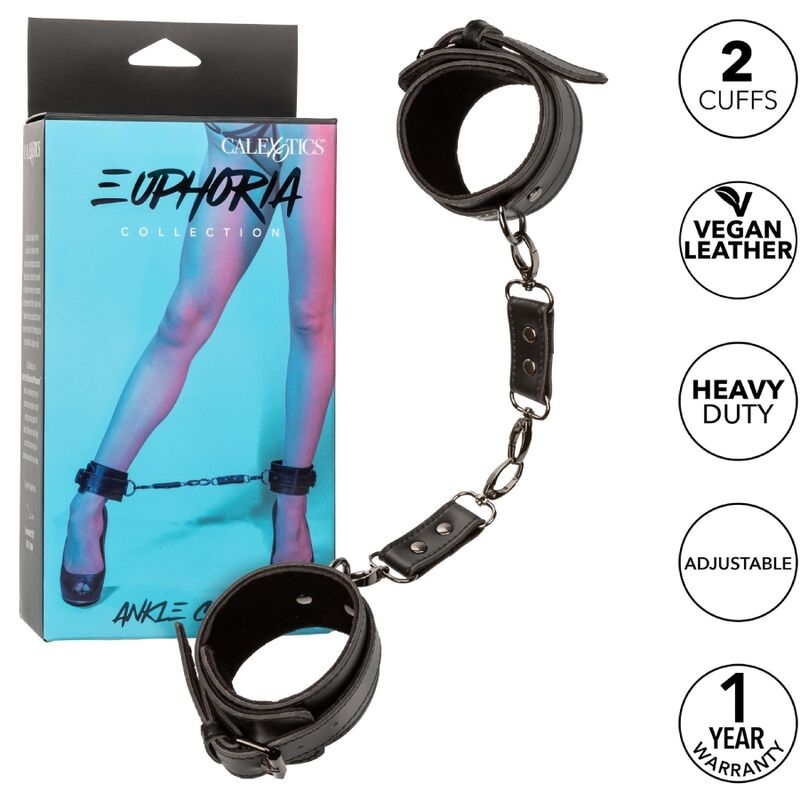 Alternative view of CALEXOTICS - EUPHORIA ANKLE CUFFS