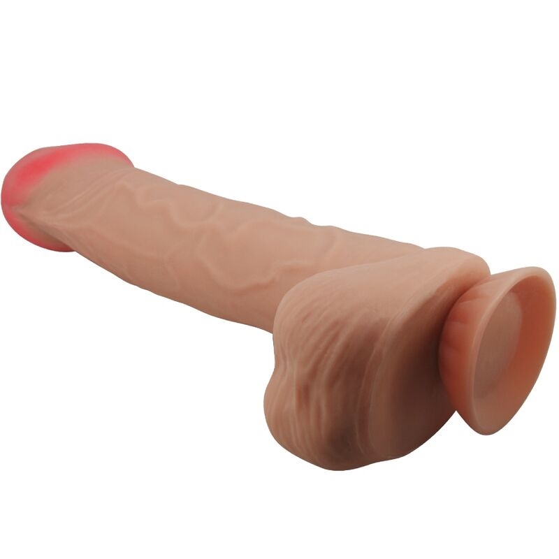 Alternative view of PRETTY LOVE - SLIDING SKIN SERIES REALISTIC DILDO WITH SLIDING SKIN SUCTION CUP FLESH 26 CM