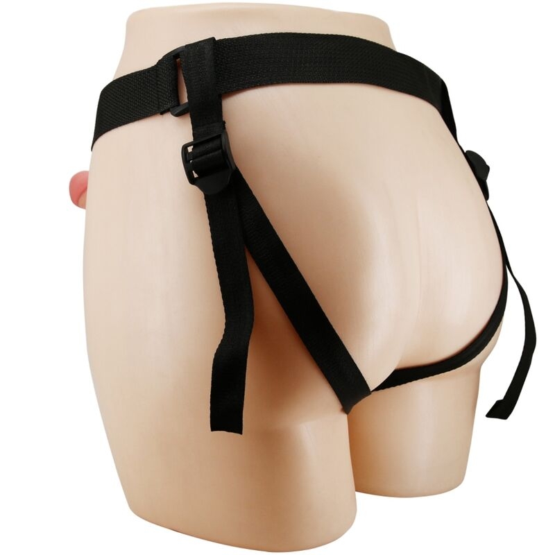 Alternative view of PRETTY LOVE - MAVIS HARNESS UNIVERSAL BRIEFS WITH DILDO 19 CM NATURAL