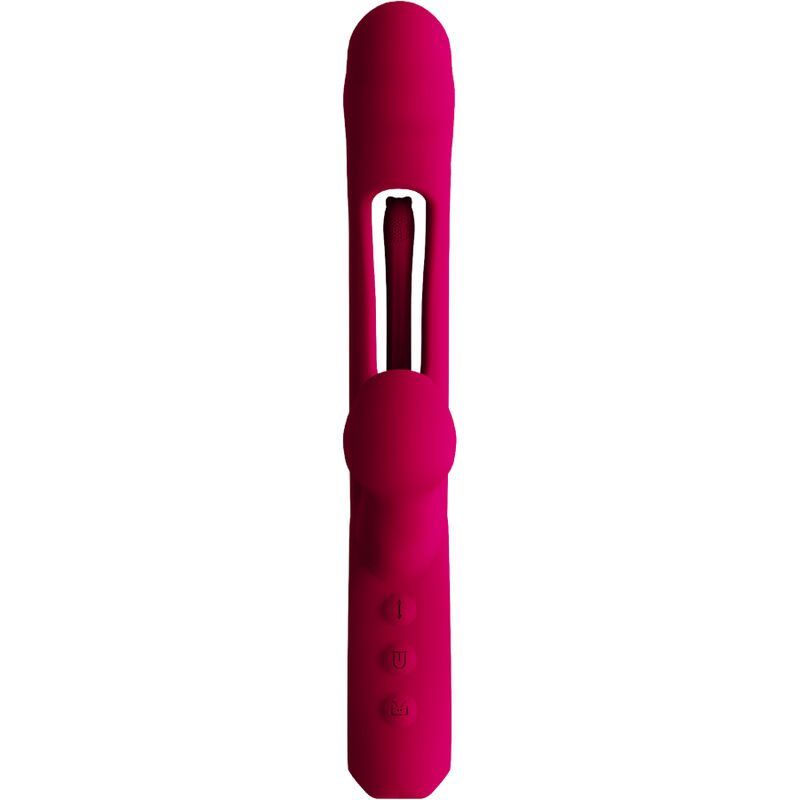 Alternative view of ARMONY - IMPACT SWING VIBRATOR  DUAL STIMULATOR MODEL 2 BORDEAUX