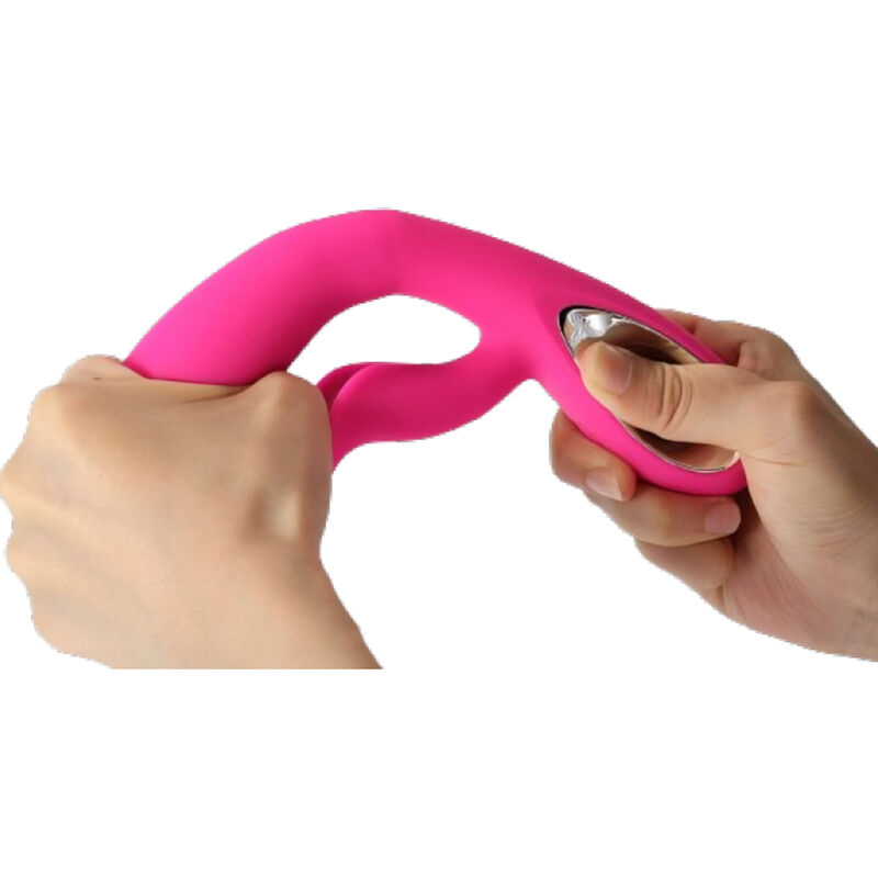 Alternative view of ARMONY - DARO VIBRATOR  PULL RING STIMULATOR FUCHSIA