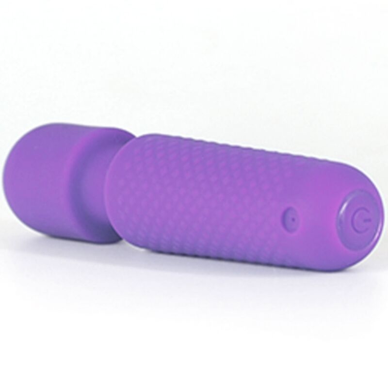 Alternative view of ARMONY - YOUR MAGIC MASSAGER  VIBRATOR RECHARGEABLE 10 VIBRATIONS WAND DOTS PURPLE