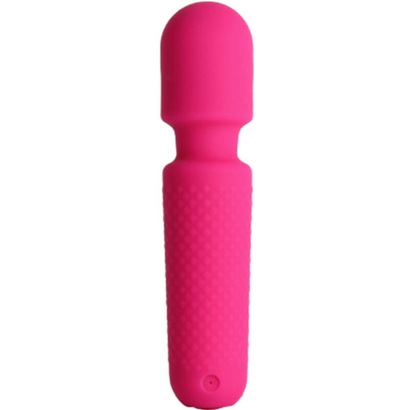 Alternative view of ARMONY - YOUR MAGIC MASSAGER  VIBRATOR RECHARGEABLE 10 VIBRATIONS WAND DOTS PINK