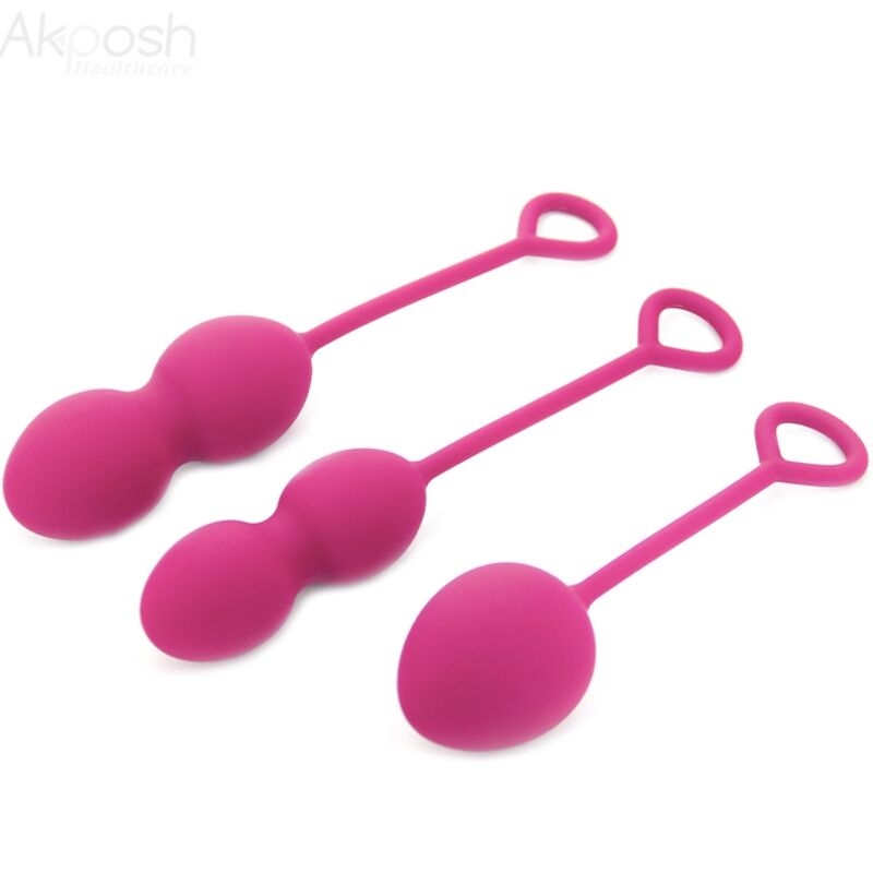 Alternative view of ARMONY - ANABIOSIS VAGINAL DUMBBELL 3 LEVELS BURGUNDY