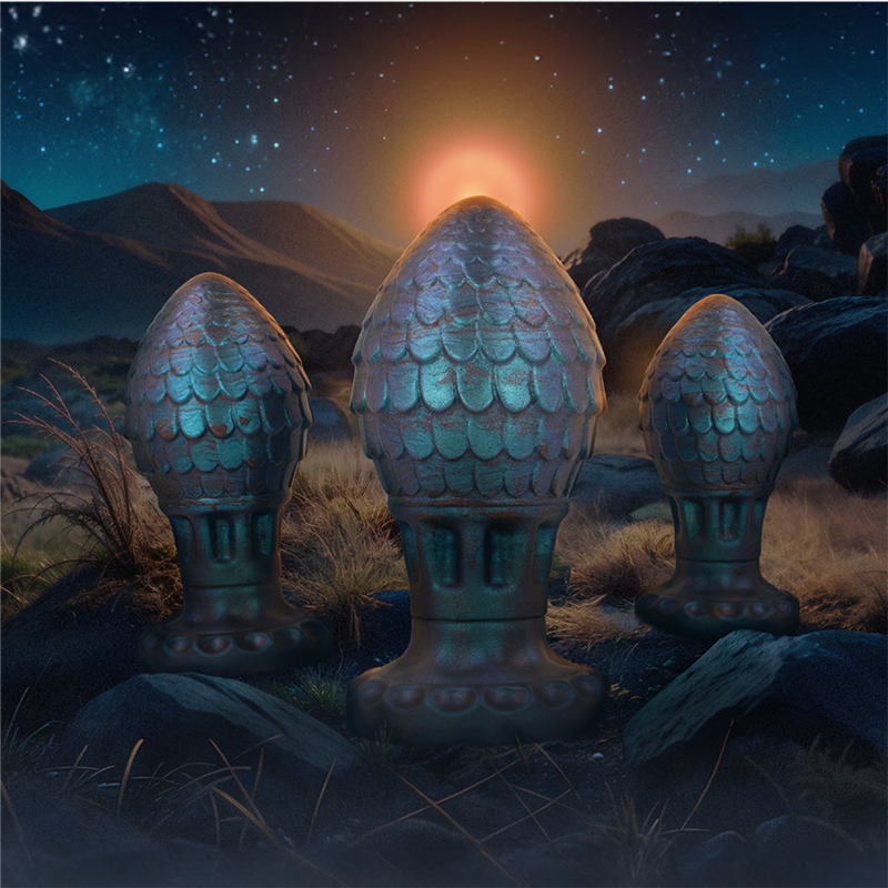 Alternative view of EPIC - VRAKOS DRAGON EGG ANAL PLUG SIZE S
