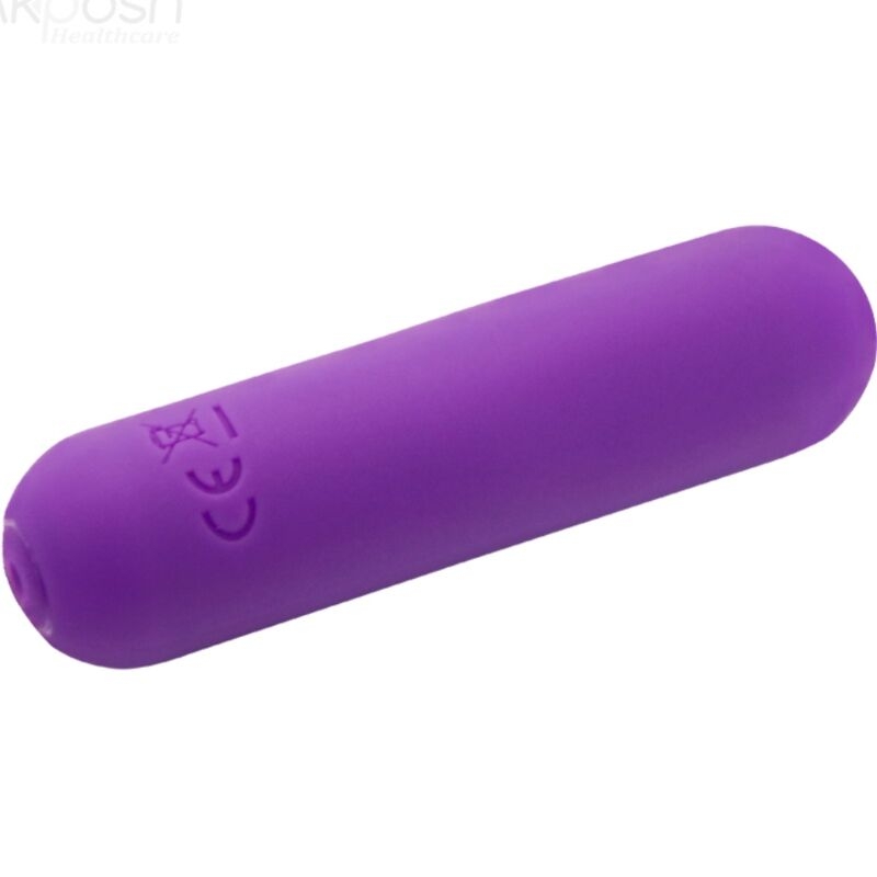 Alternative view of ARMONY - SPLASH HAHA VIBRATOR BULLET SILICONE 10 VIBRATIONS 75 X 19 CM PURPLE