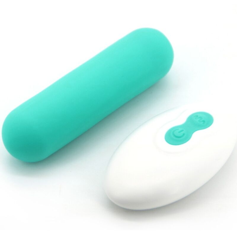 Alternative view of ARMONY - SPLASH JOIE VIBRATOR BULLET SILICONE REMOTE CONTROL 10 VIBRATIONS 75 X 19 CM GREEN