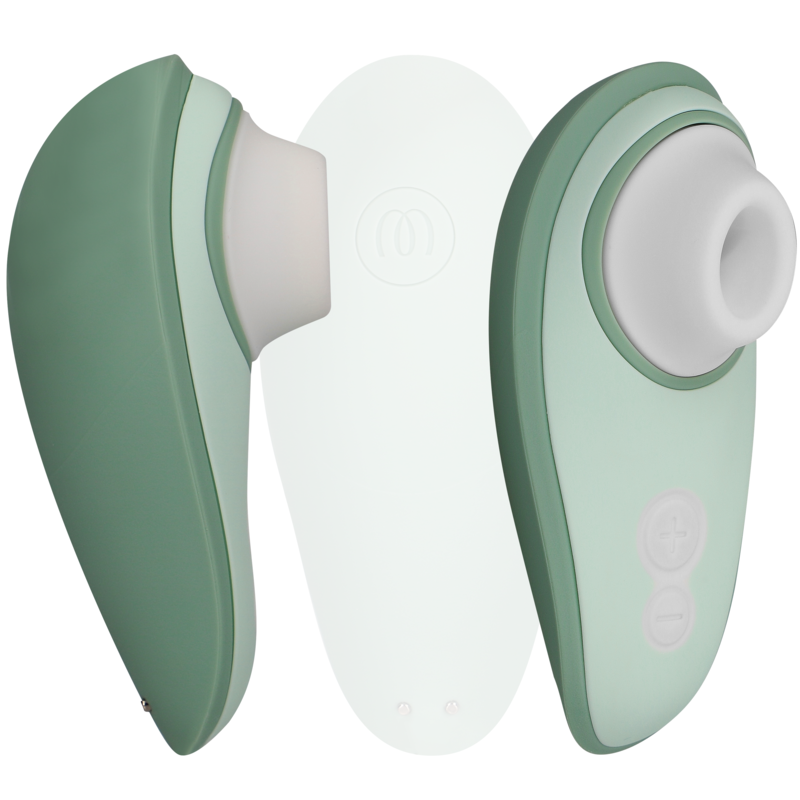 Alternative view of WOMANIZER - LIBERTY 2 CLITORIS STIMULATOR  SUCTION LIGHT GREEN
