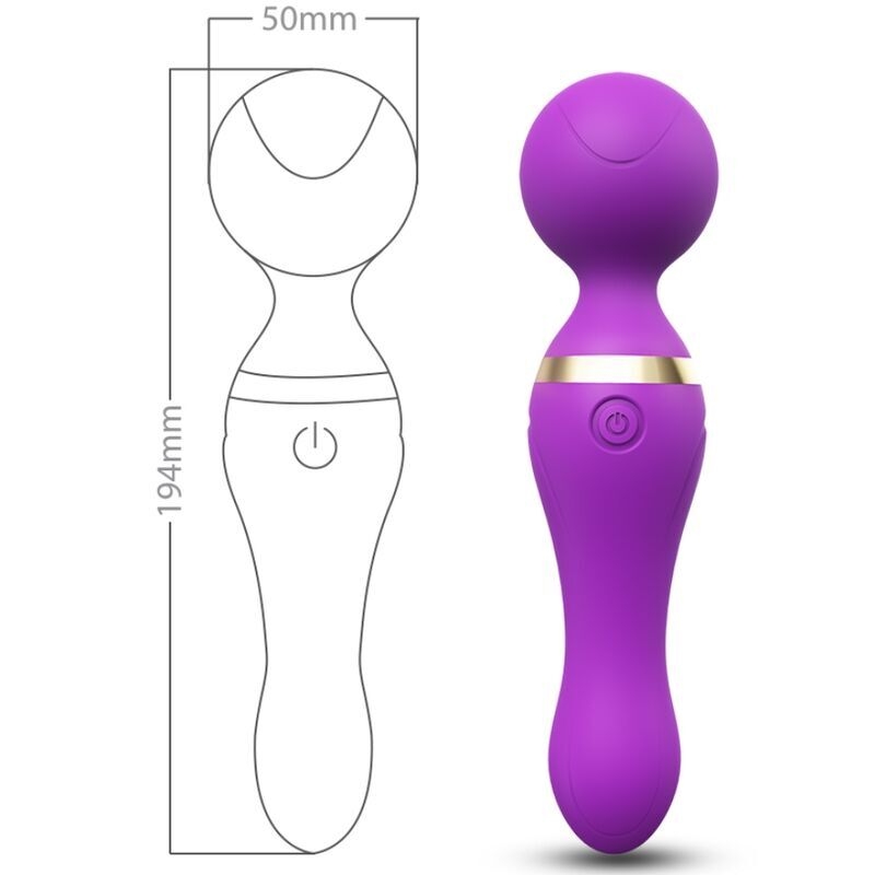 Alternative view of ARMONY - FREEZA MASSAGER  VIBRATOR SUPER FLEXIBLE HEAD PURPLE