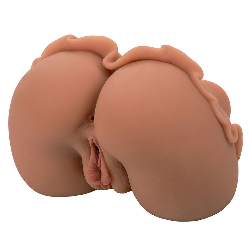 Alternative view of CALEXOTICS - THE HOMECOMING QUEEN DOUBLE REALISTIC MASTURBATOR CARAMEL