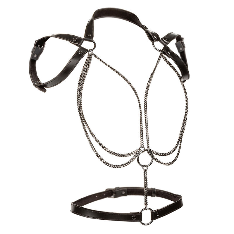 Alternative view of CALEXOTICS - EUPHORIA MULTICHAIN HALTER HARNESS PREMIUM