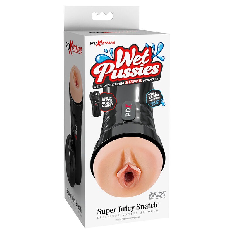 Alternative view of PDX EXTREME - WET PUSSIES SELF-LUBRICATING VAGINA MASTURBATOR FLESH