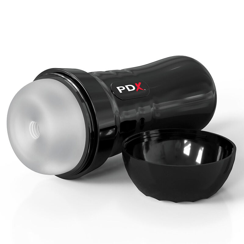 Alternative view of PDX EXTREME - SLIDE  GLIDE SELF-LUBRICATING MASTURBATOR CLEAR