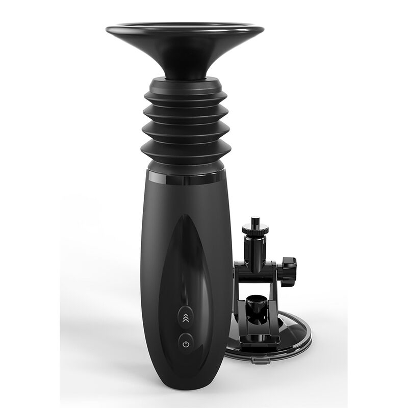 Alternative view of FETISH FANTASY SERIES - BODY DOCK THRUSTER DILDO CLAMP WITH 7 PUSH MODES BLACK