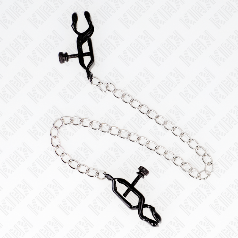 Alternative view of KINK - FLAT CHAIN NIPPLE CLAMPS SILVER 30 CM