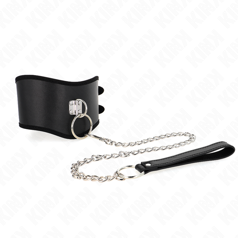 Alternative view of KINK - NECKLACE 65 CM WITH WIDE STRAP ADJUSTABLE 40-55 CM X 10 CM