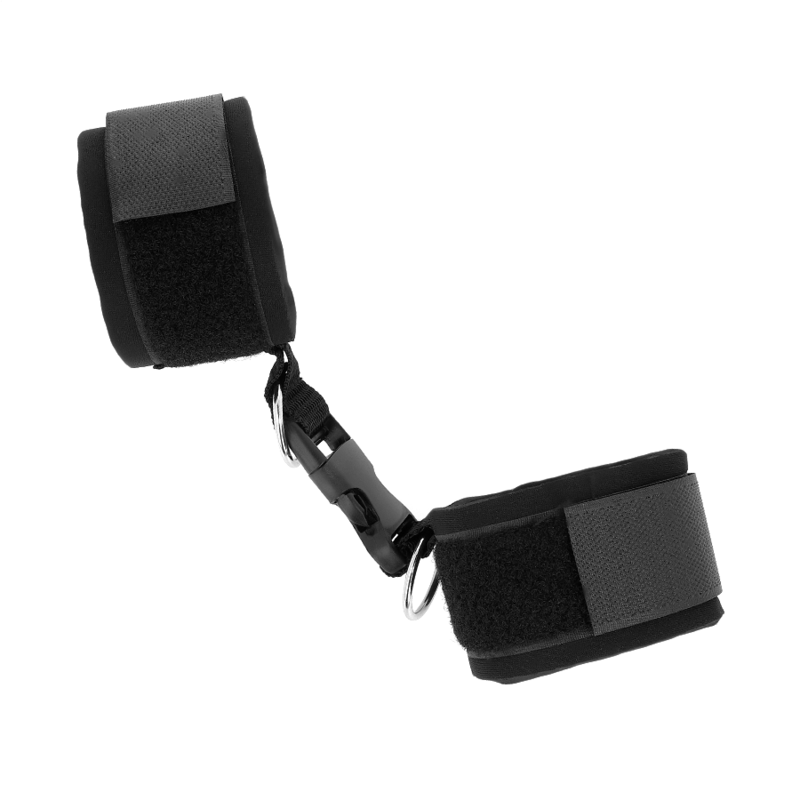 Alternative view of KINK - NEOPRENE HOOKLOOP FASTENER WRIST RESTRAINTS BLACK ADJUSTABLE 22-34 CM