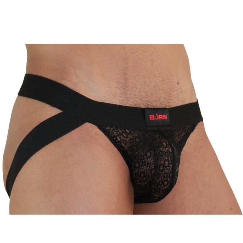 Alternative view of BURN - 005 JOCK LINGERIE BLACK S