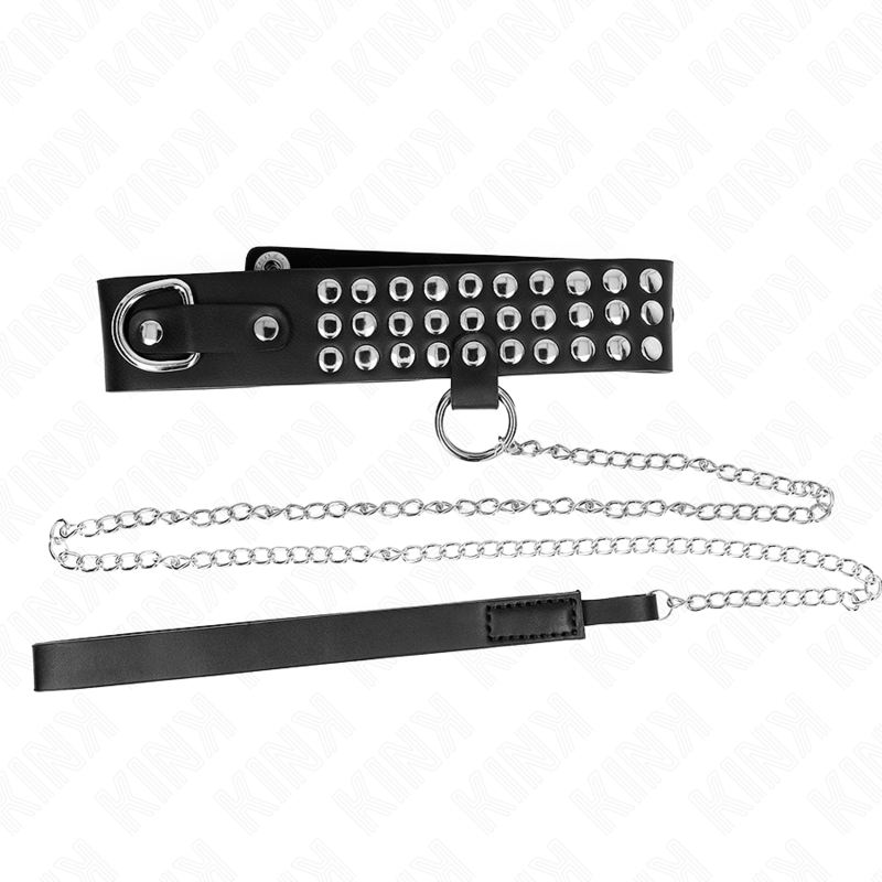 Alternative view of KINK - NECKLACE WITH STRAP 65 CM WITH SHINY ADJUSTABLE 37-42 CM X 5.3 CM