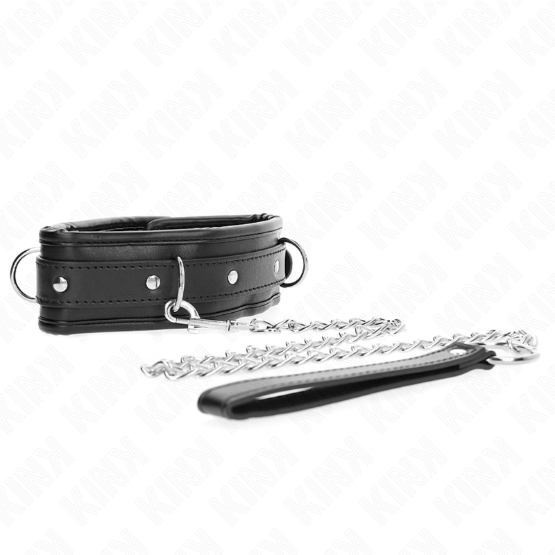 Alternative view of KINK - HEAVY NECKLACE WITH BELT 65 CM MODEL 1 ADJUSTABLE 36.5-50 CM