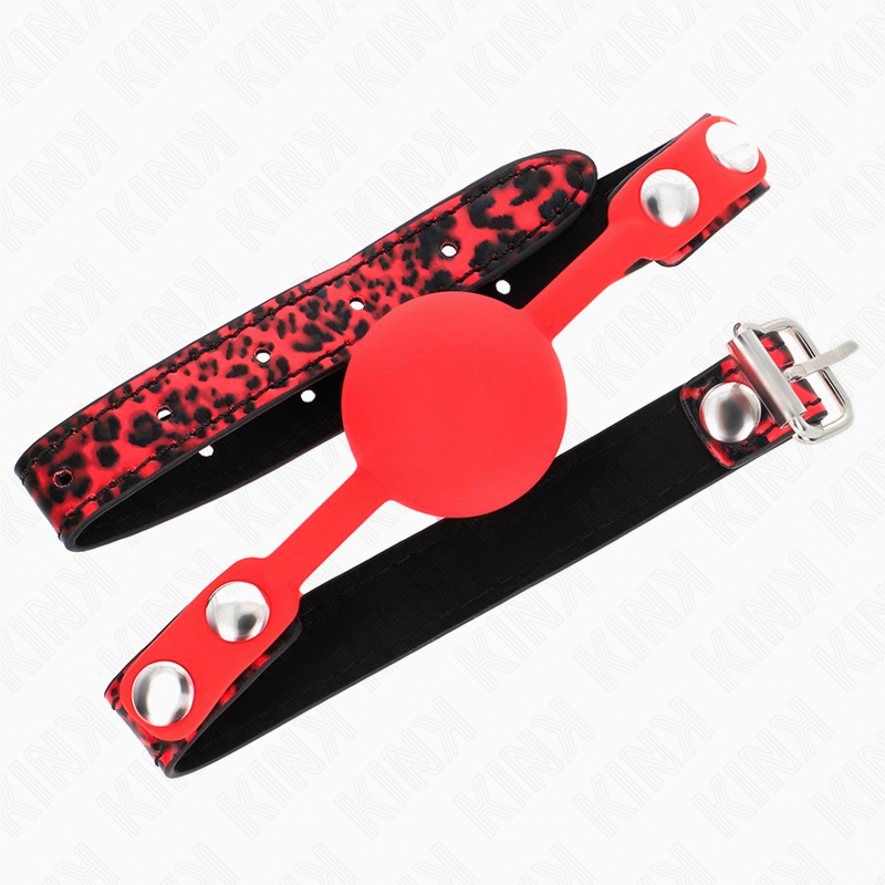 Alternative view of KINK - SILICONE BALL 4 CM GAG MODEL 2 60 x 2 CM