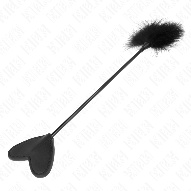 Alternative view of KINK - TICKLE FEATHERS WITH HEART PADDLE 31 CM