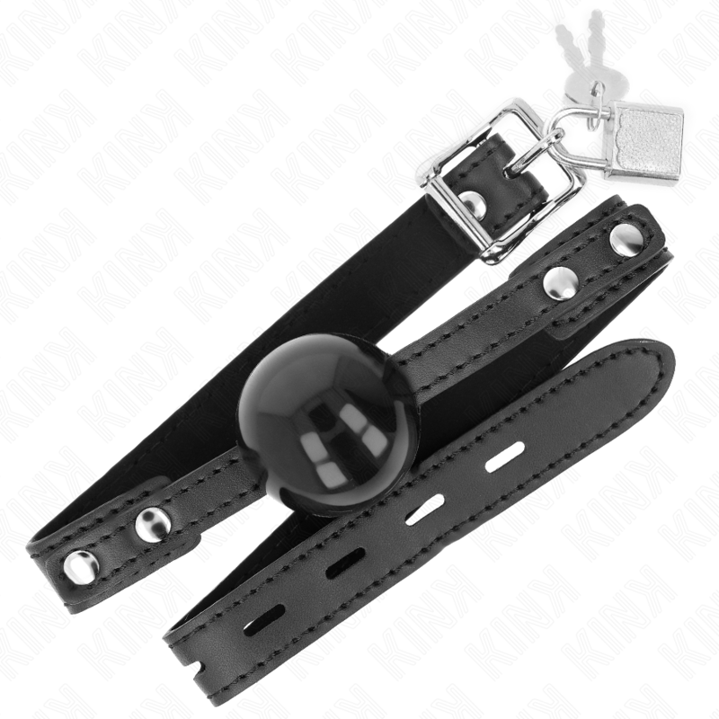 Alternative view of KINK - SOFT TPE BALL 4 CM GAG MODEL 3 60 x 2 CM ADJUSTABLE 37-52 CM