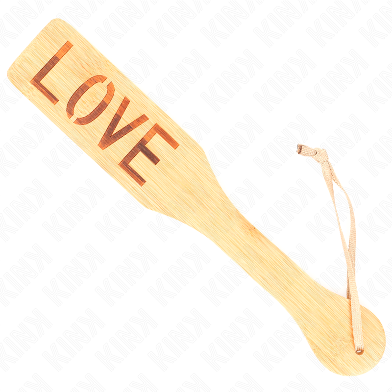 Alternative view of KINK - BAMBOO PALETTE WORD LOVE 32 X 5.5 CM