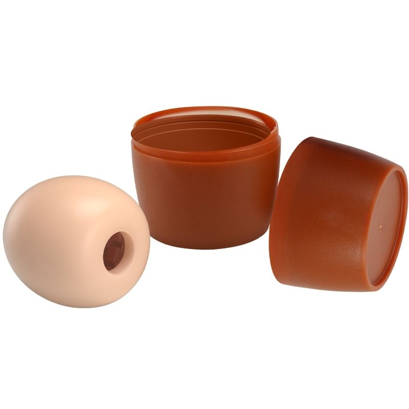 Alternative view of PRETTY LOVE - MALE MASTURBATOR EGG FLESH MODEL 2