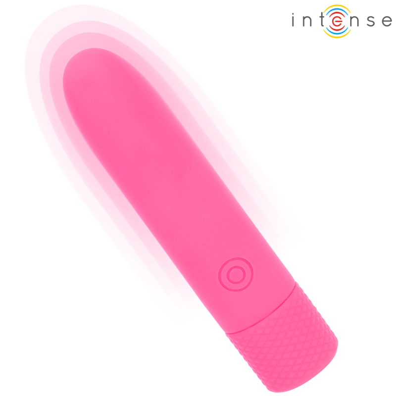 Alternative view of INTENSE - SYMONE USB RECHARGEABLE VIBRATING BULLET 8 VIBRATIONS PINK 10 X 2.2 CM