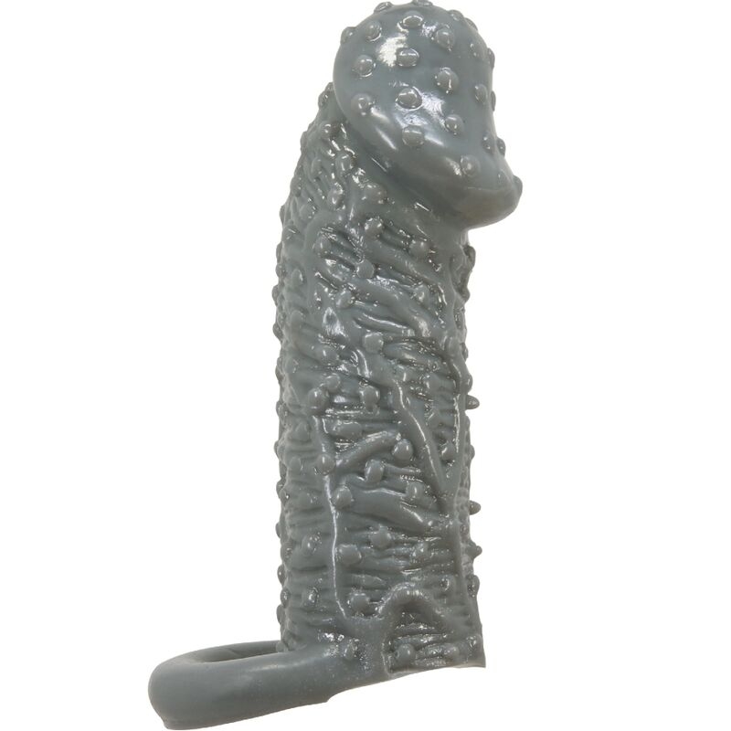 Alternative view of PRETTY LOVE - REALISTIC PENIS ENLARGER AND DELAY SLEEVE MODEL 2 GREY