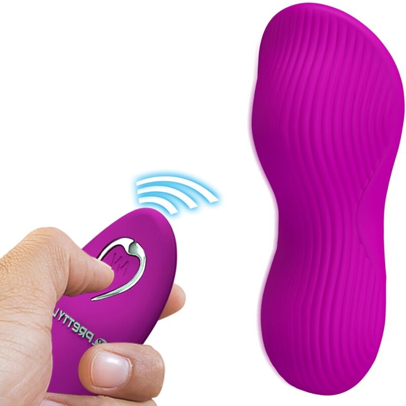 Alternative view of PRETTY LOVE - ROMARIO LAY-ON CLITORIS STIMULATOR REMOTE CONTROL PINK