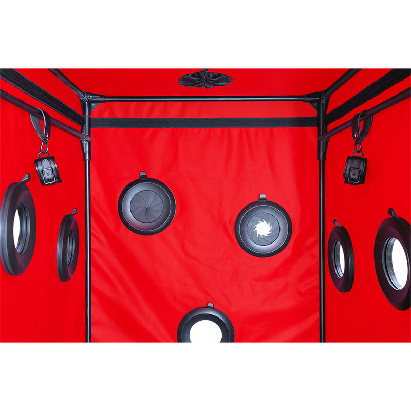 Alternative view of SECRET DOME - KINK CLUB CABIN SCANDALE BLACK  RED