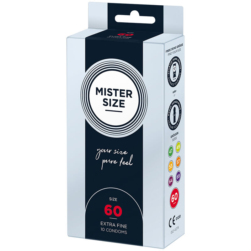 Alternative view of MISTER SIZE - CONDOM SIZE XL 60 MM (10 UNITS)
