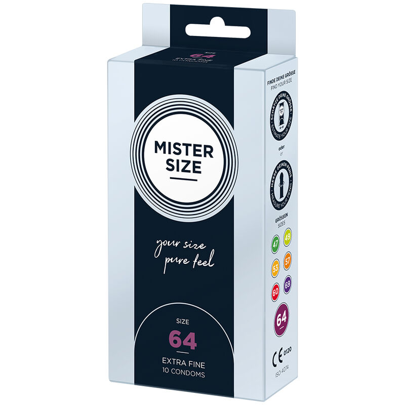 Alternative view of MISTER SIZE - CONDOMS SIZE XXL 64 MM (10 UNITS)