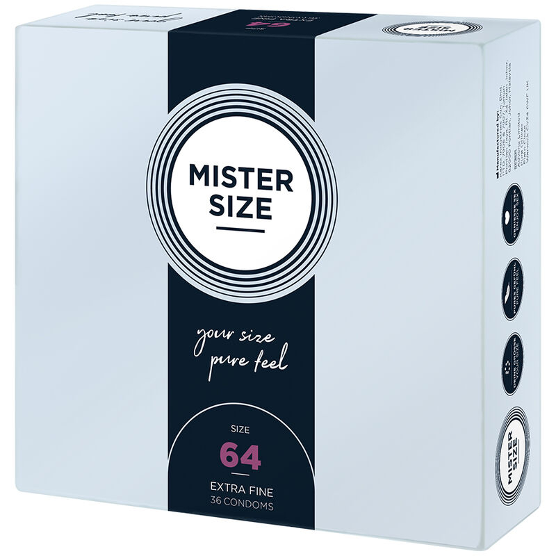 Alternative view of MISTER SIZE - CONDOMS SIZE XXL 64 MM (36 UNITS)