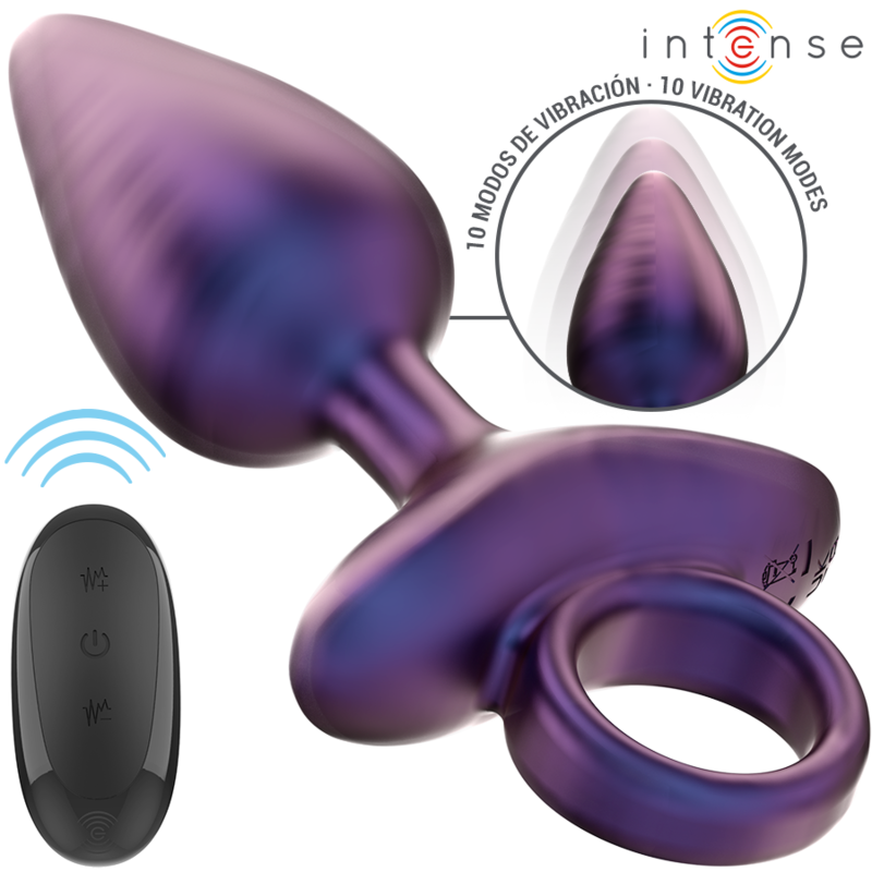 Alternative view of INTENSE - MICHAEL VIBRATING ANAL PLUG MODEL 2 REMOTE CONTROL